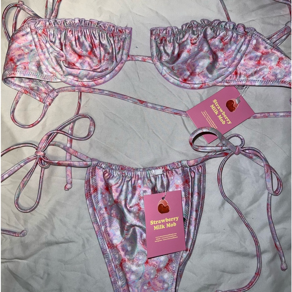 Strawberry Milk Mob Bikini!